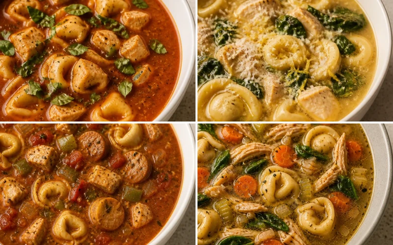 12 Chicken Tortellini Soup Recipes for Cozy One-Pot Dinners 12 Chicken Tortellini Soup Recipes for Cozy One-Pot Dinners
