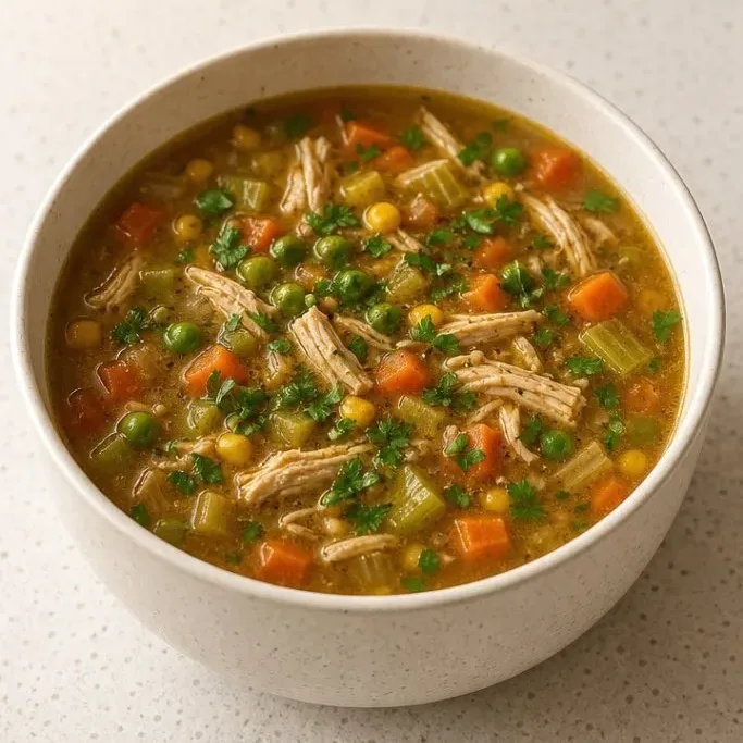 Weeknight Chicken Vegetable Soup Chicken Vegetable Soup
