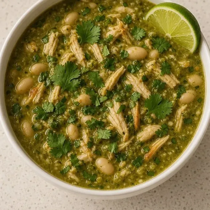 30-Minute Chicken Verde Soup Chicken Verde Soup