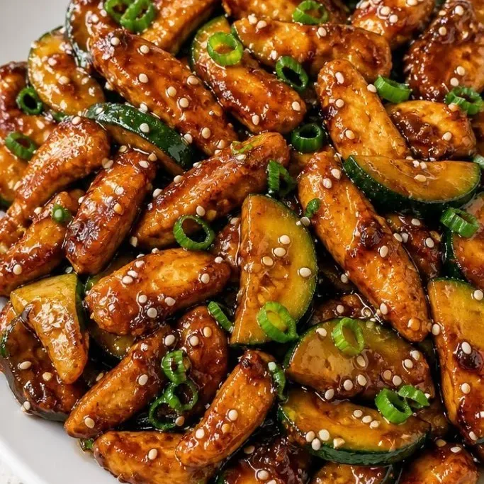 Chicken Zucchini Stir Fry