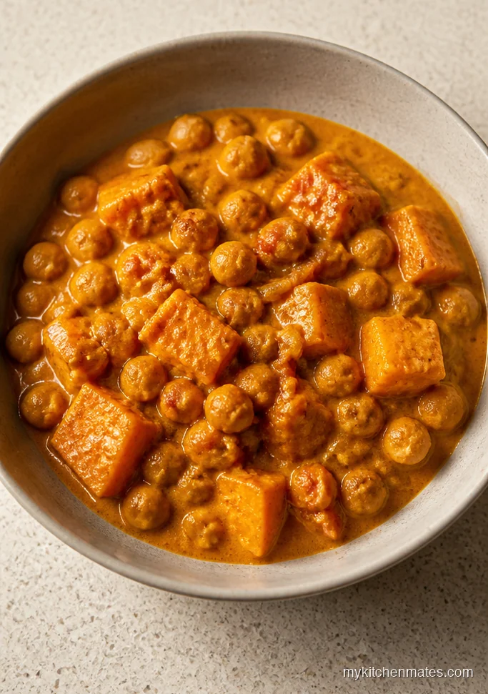 Chickpea and Sweet Potato Curry