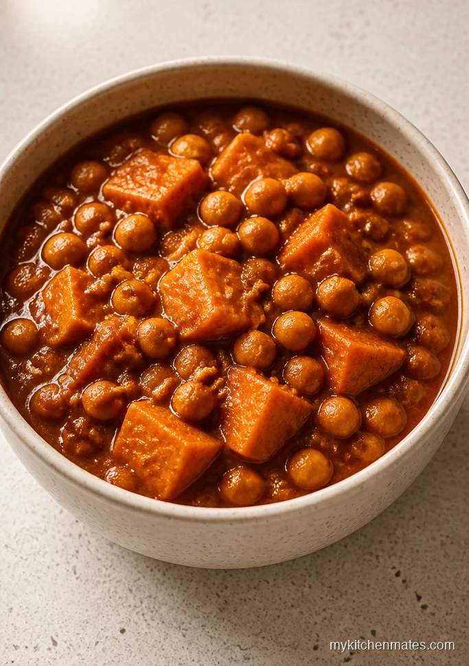 Chickpea and Sweet Potato Curry