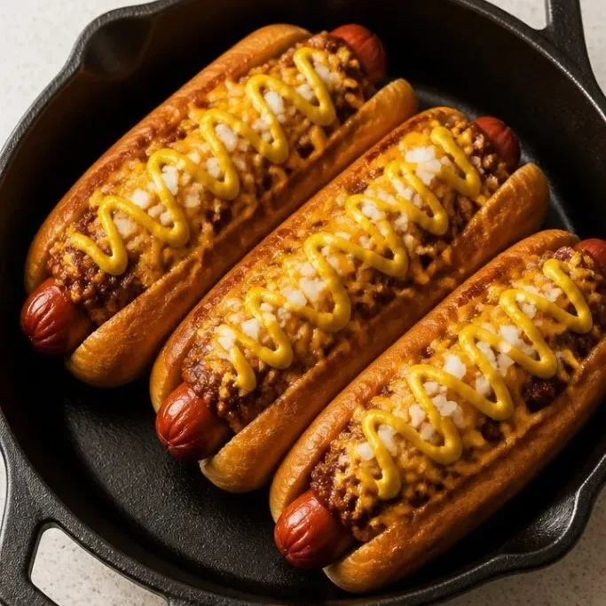 Weeknight Chili Cheese Dogs with Quick Homemade Chili Chili Cheese Dogs