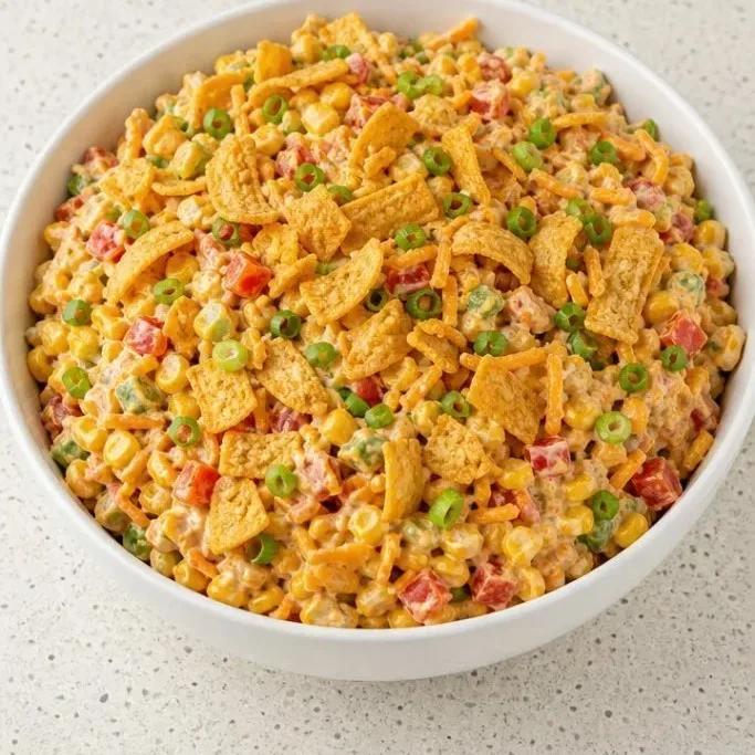No-Cook Chili Cheese Frito Corn Salad Chili Cheese Frito Corn Salad