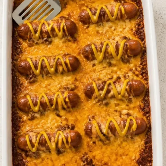 30-Minute Chili Dog Casserole Chili Dog Casserole