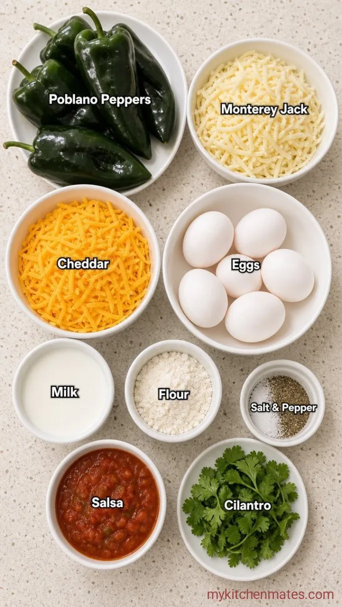 No-Fry Chili Relleno Casserole Ingredients