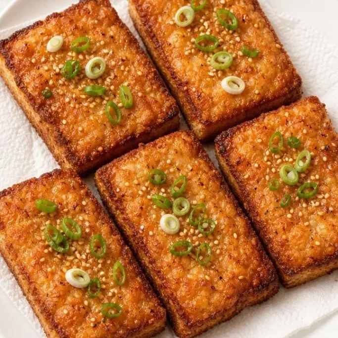 Quick & Crispy Chinese Shrimp Toast Chinese Shrimp Toast