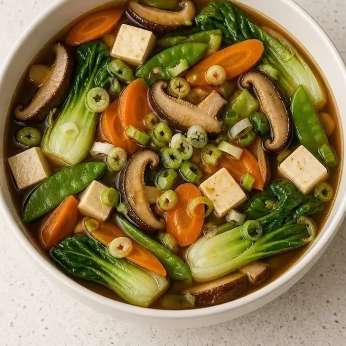 Simple Chinese Vegetable Soup (30 Minutes) Chinese Vegetable Soup