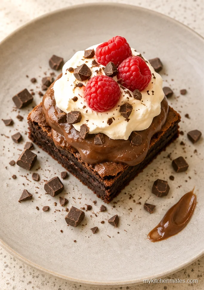 Chocolate Brownie Trifle
