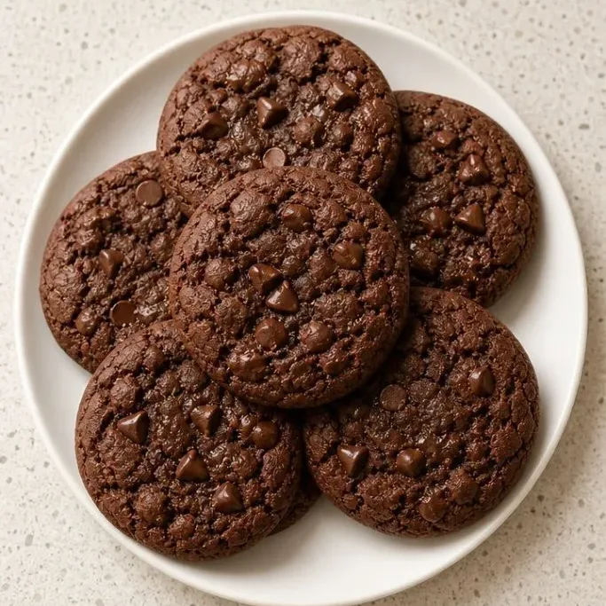 Chocolate Cake Mix Cookies