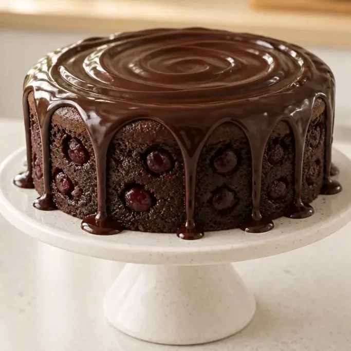 Chocolate Cherry Cake