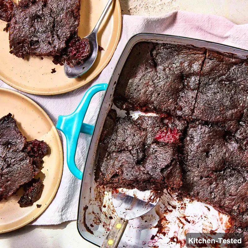 Chocolate-Cherry Dump Cake chocolate cherry dump cake