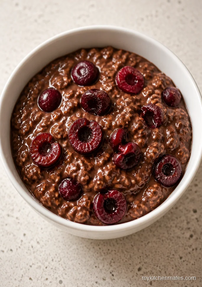 12 Crock Pot Breakfast Recipes That Cook While You Sleep Chocolate Cherry Oatmeal