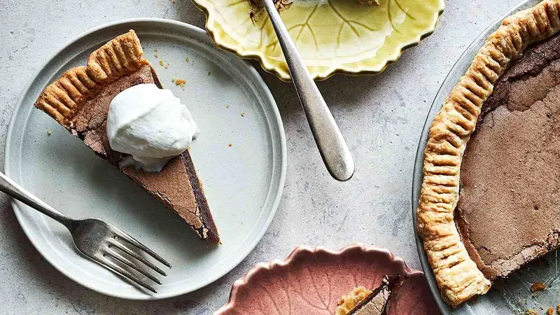 Chocolate Chess Pie Food photo of Chocolate Chess Pie