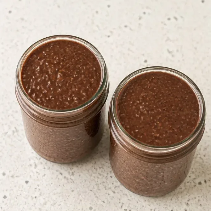5-Ingredient Chocolate Chia Mousse (No Cook) Chocolate Chia Mousse