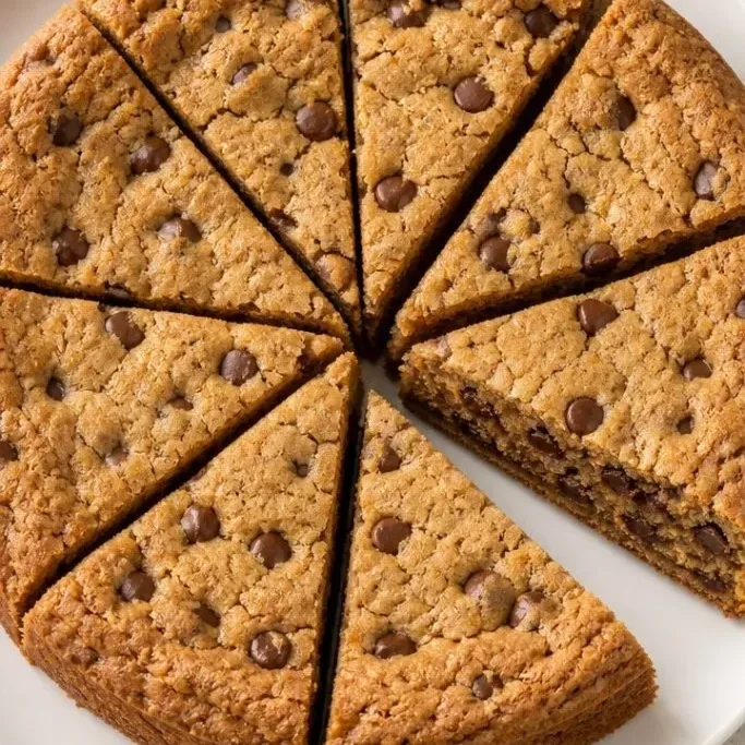 Soft and Chewy Chocolate Chip Cookie Cake Chocolate Chip Cookie Cake