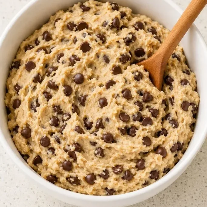 Edible Chocolate Chip Cookie Dough (Ready in 10 Minutes) Chocolate Chip Cookie Dough