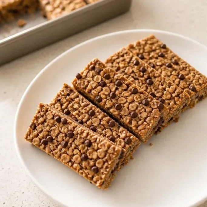Soft and Chewy Chocolate Chip Granola Bars Chocolate Chip Granola Bars