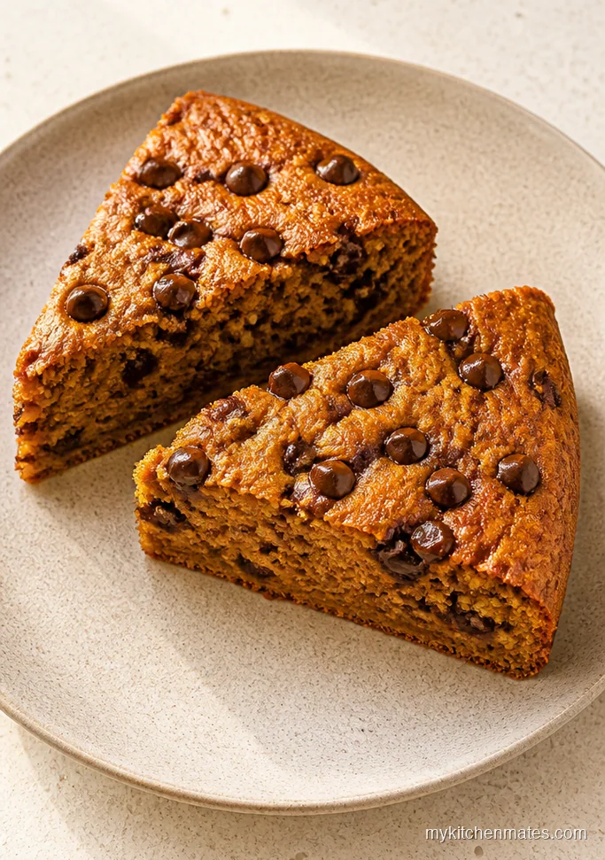 Chocolate Chip Pumpkin Skillet Cake