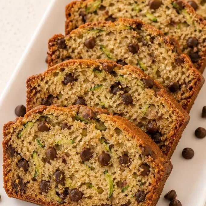 Moist Chocolate Chip Zucchini Bread (One Bowl) Chocolate Chip Zucchini Bread