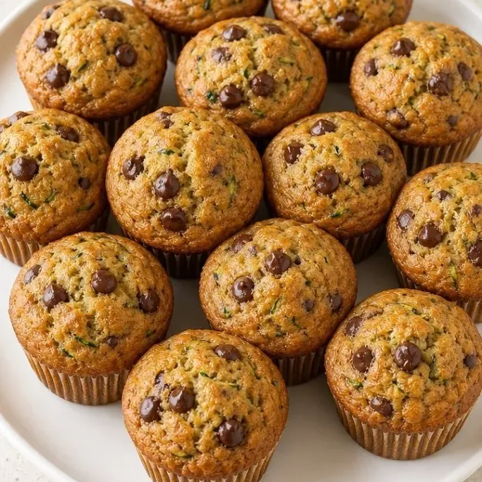 Chocolate Chip Zucchini Muffins