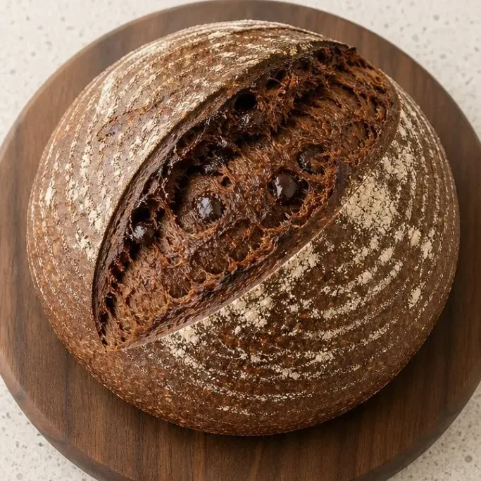 Dark Chocolate Espresso Sourdough Bread Chocolate Espresso Sourdough Bread