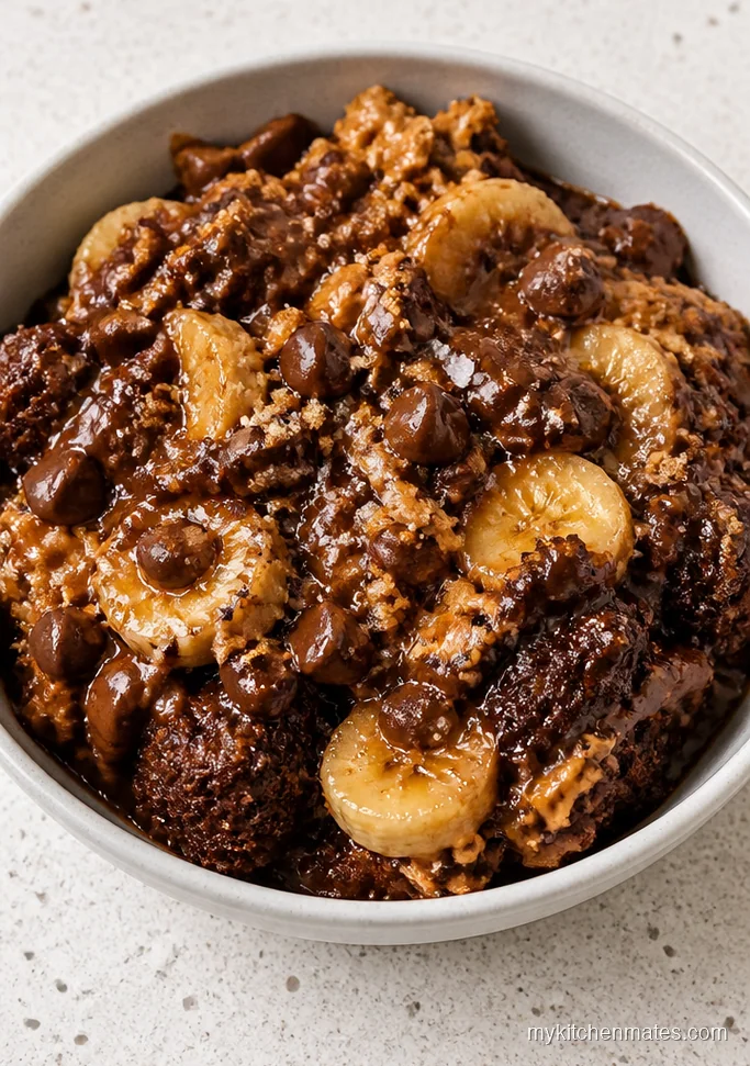 Chocolate Peanut Butter Dump Cake
