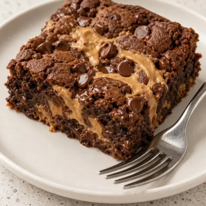 Gooey Chocolate Peanut Butter Dump Cake Chocolate Peanut Butter Dump Cake