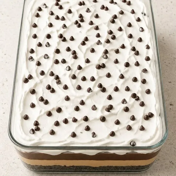 Chocolate Peanut Butter Lasagna