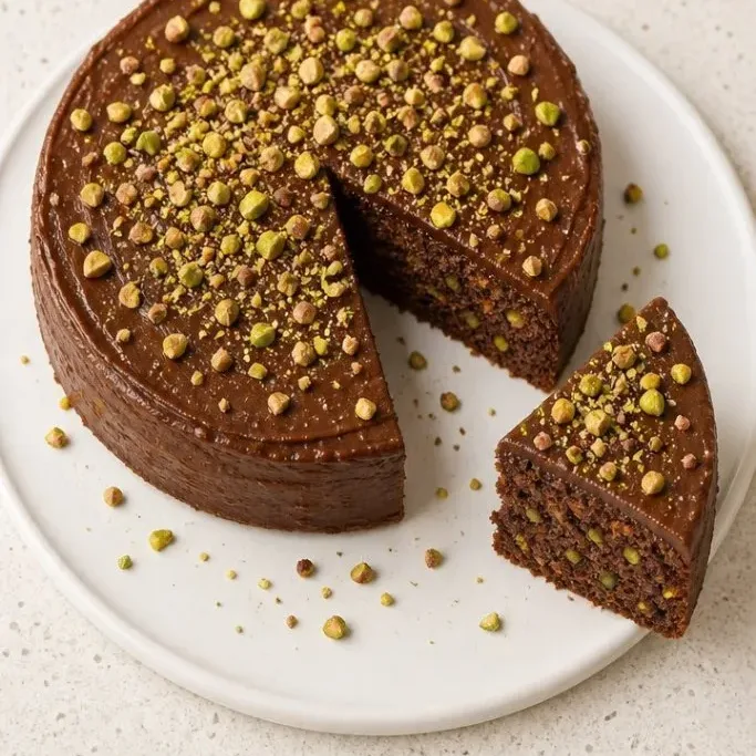 Chocolate Pistachio Cake