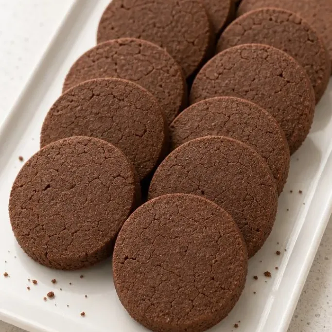 Chocolate Shortbread Cookies