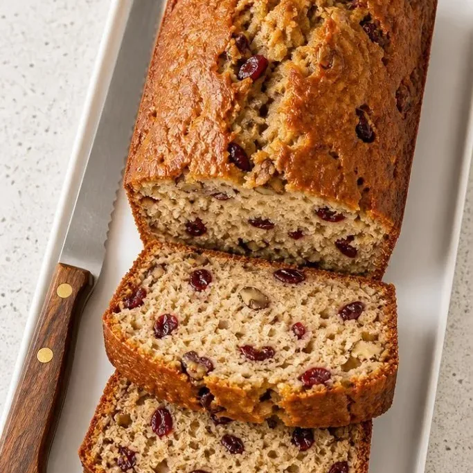 Christmas Banana Bread
