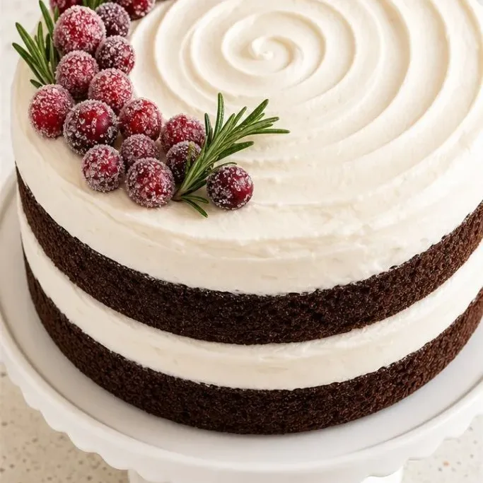 Rich and Fudgy Christmas Chocolate Cake Christmas Chocolate Cake