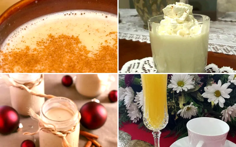 20 Festive Holiday Beverages Enhanced With Spirits christmas drinks featured