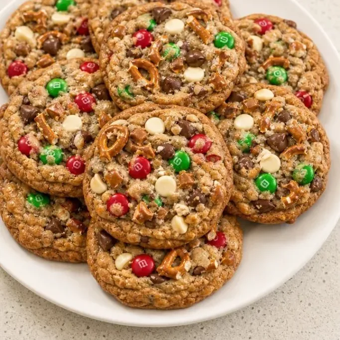 Christmas Kitchen Sink Cookies