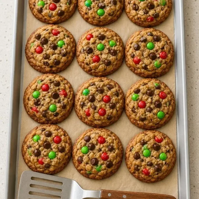 Christmas Monster Cookies