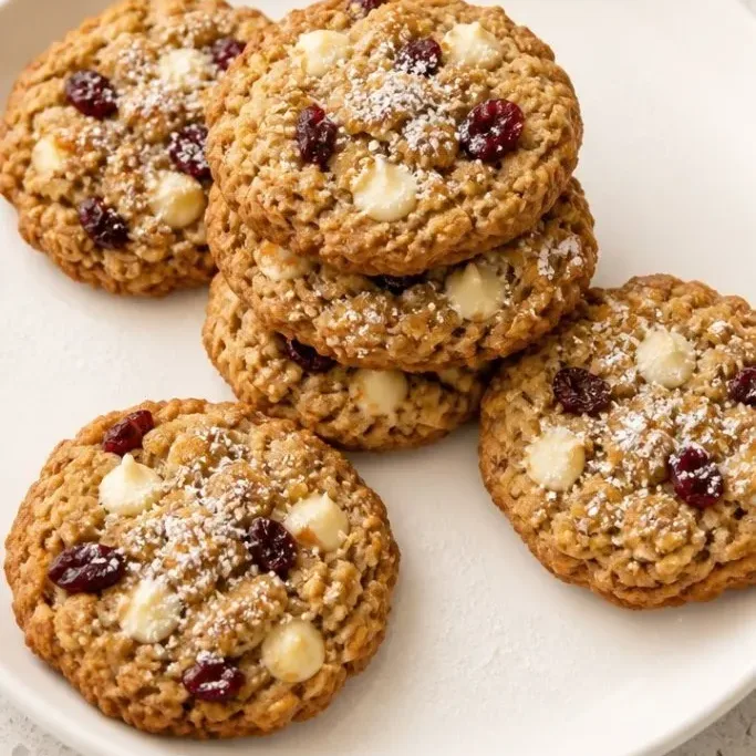 Christmas Oatmeal Cookies