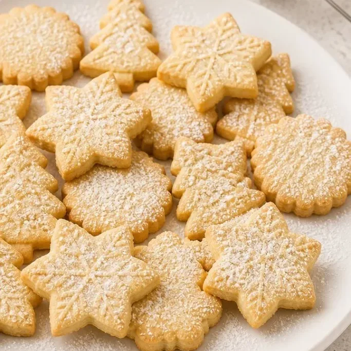 Buttery Christmas Shortbread Cookies Christmas Shortbread Cookies
