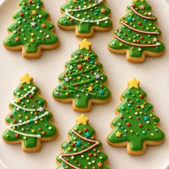 Christmas Tree Cookies