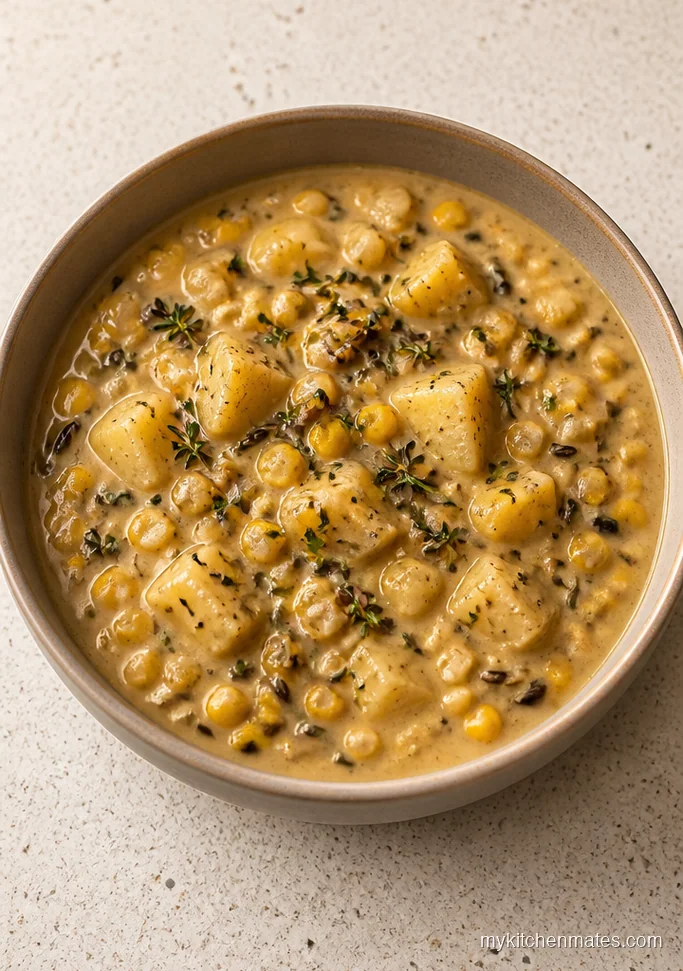 Chunky Vegetable Wild Rice Chowder