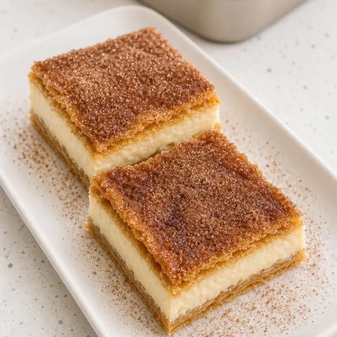 Churro Cheesecake Bars