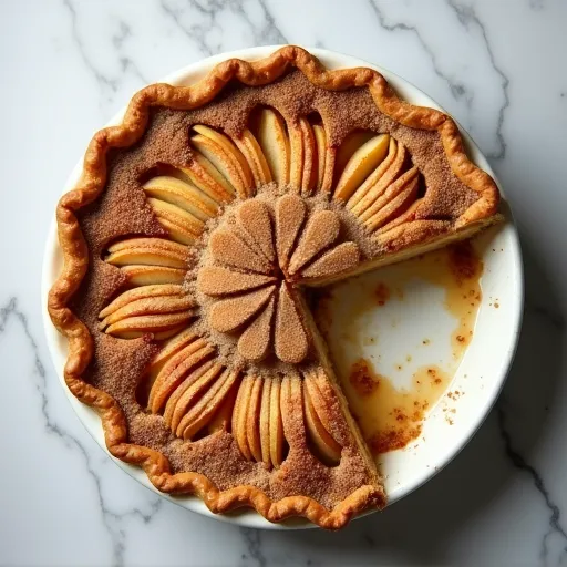 Cinnamon Crumble Apple Pie