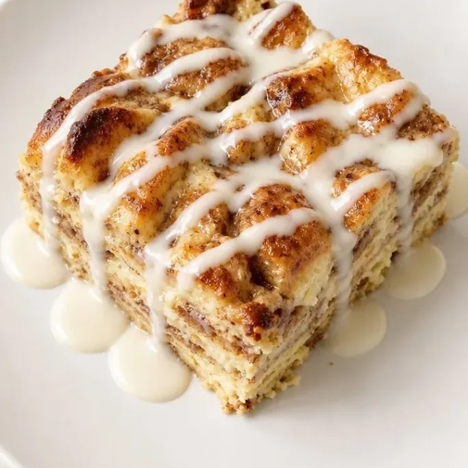 Cinnamon Roll French Toast Casserole