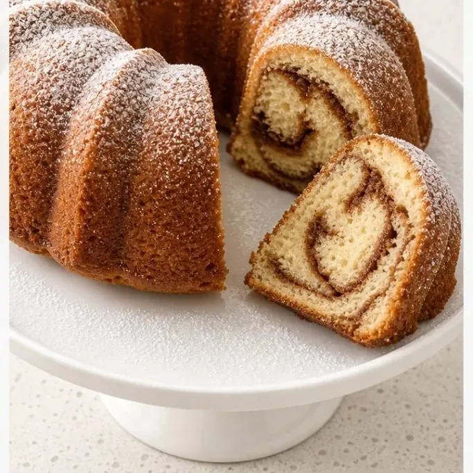 Cinnamon Swirl Bundt Cake