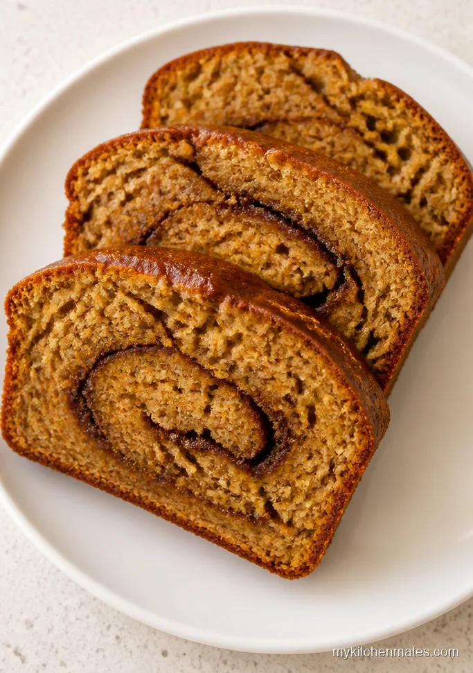Cinnamon Swirl Sweet Potato Zucchini Bread