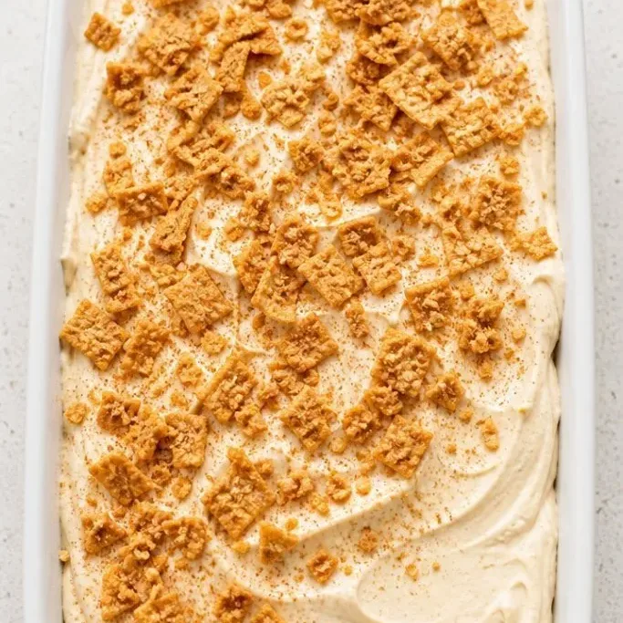 Cinnamon Toast Crunch Cake with Cereal Milk Frosting Cinnamon Toast Crunch Cake