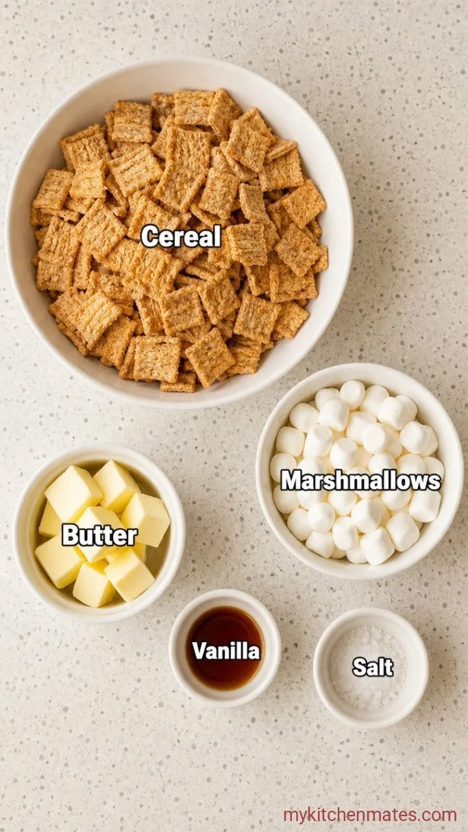 3-Ingredient Cinnamon Toast Crunch Treats Ingredients