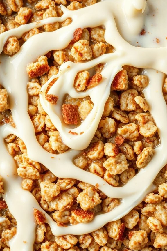 cinnamon roll flavored oats