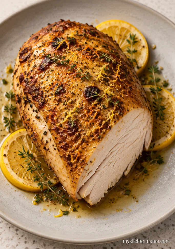 Citrus and Thyme Roasted Turkey Breast