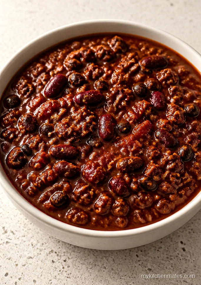 Classic Beef and Bean Chili